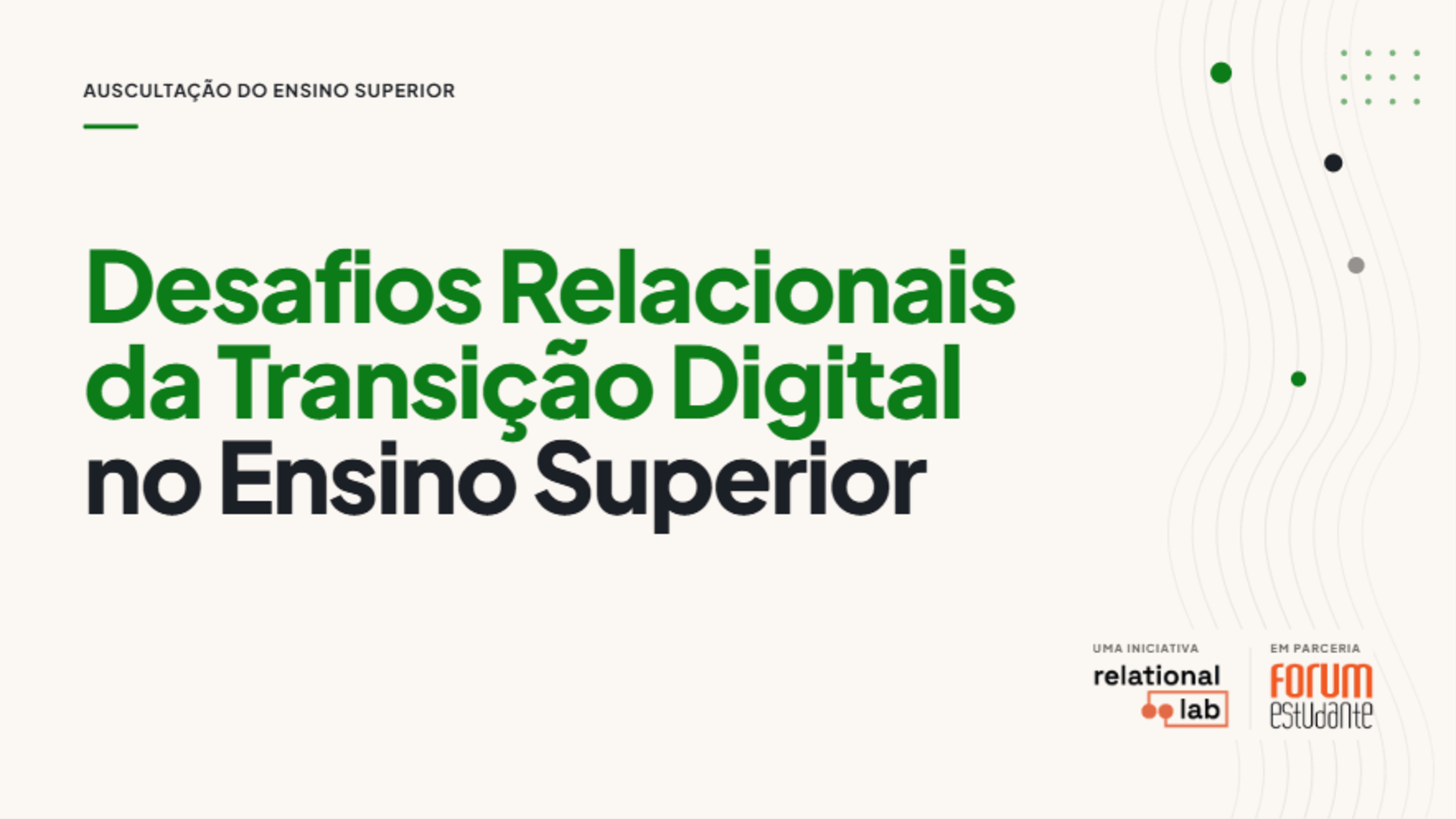 Desafios Relacionais da Transição Digital no Ensino Superior